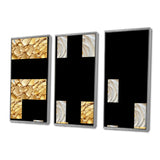 Gold Eternal Swirl I - Multi-Panels
