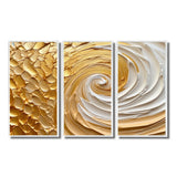 Gold Eternal Swirl I - Multi-Panels