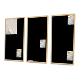 Gold and Blue Vibrant Spirals II - Multi-Panels