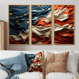 Modern USA Flag II - Multi-Panels