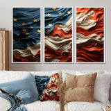 Modern USA Flag II - Multi-Panels