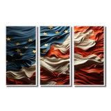 Modern USA Flag II - Multi-Panels