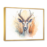 Wild Antelope Charm - Antelope Canvas Wall Art