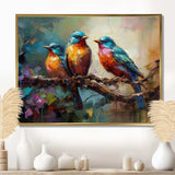 Feathered Elegance I - Animals Canvas Wall Art