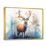 Woodland Wanderers - Animals Canvas Wall Art