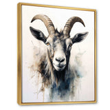 Goat Grazers - Animals Canvas Wall Art