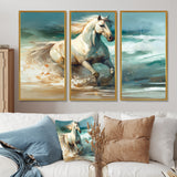 Horse On The Beach II - Multi-Panels