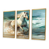 Horse On The Beach II - Multi-Panels
