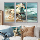 Horse On The Beach II - Multi-Panels