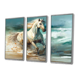 Horse On The Beach II - Multi-Panels