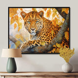 Leopard Grace I - Animals Canvas Wall Art