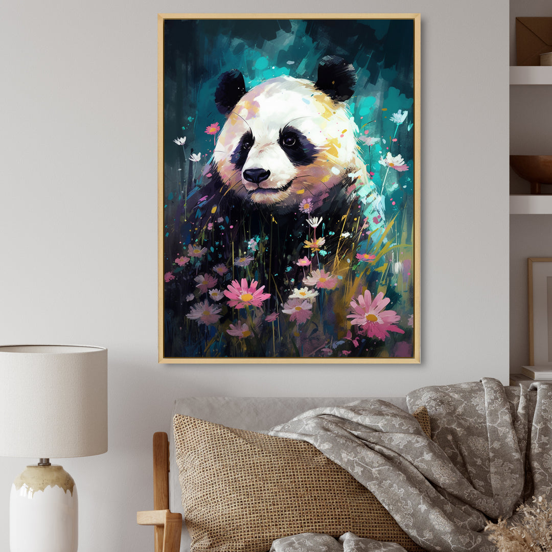 Graceful Panda - Panda Wall Decor