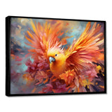 Tropical Parrot I - Animals Canvas Wall Art