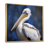 Majestic Pelican Seabird V - Animals Canvas Wall Art