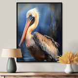 Majestic Pelican II - Animals Canvas Wall Art