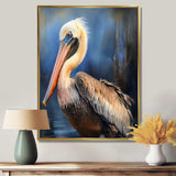 Majestic Pelican II - Animals Canvas Wall Art