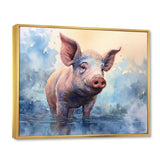 Sweet Piglets - Pig Canvas Wall Art