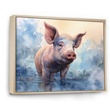 Sweet Piglets - Pig Canvas Wall Art