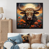 Buffalo At Sunrise - Buffalo Wall Decor