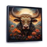 Buffalo At Sunrise - Buffalo Wall Decor