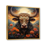 Buffalo At Sunrise - Buffalo Wall Decor