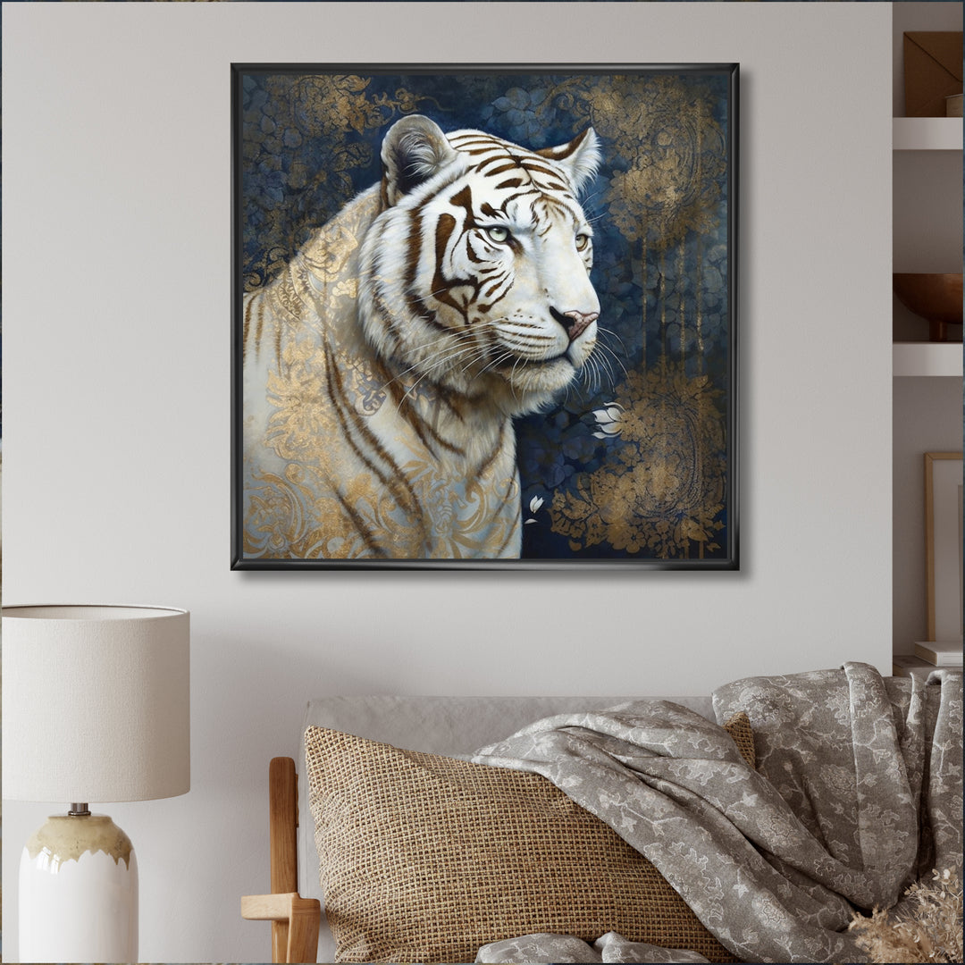Majestic White Tiger - Tiger Wall Art Prints