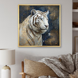 Majestic White Tiger - Tiger Wall Art Prints