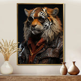 Stylish Tiger II - Animals Canvas Wall Art