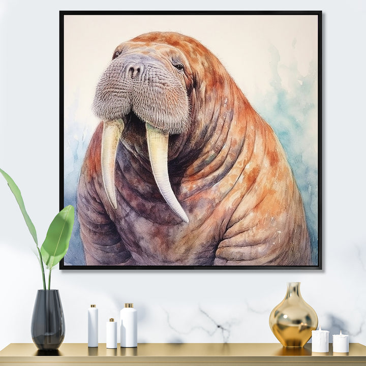 Wild Walrus - Walrus Bedroom Wall Art