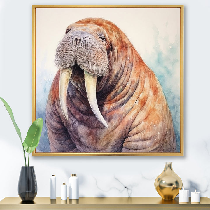 Wild Walrus - Walrus Bedroom Wall Art