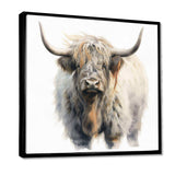 Wild Yak VI - Animals Canvas Wall Art