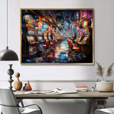 Casino Royale Slot Machine I - Fashion Canvas Wall Art