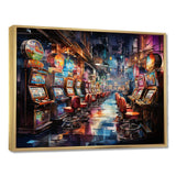 Casino Royale Slot Machine I - Fashion Canvas Wall Art