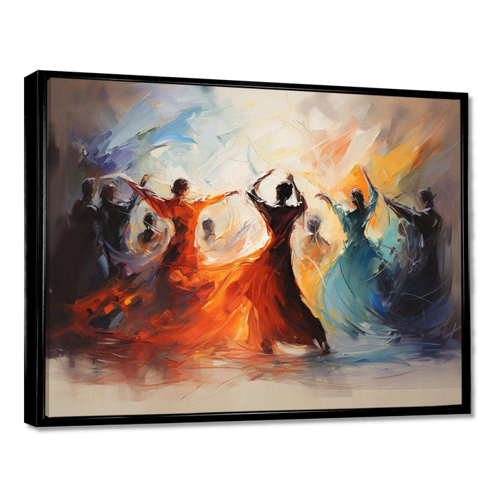 Soulful Dancing I - Fashion Canvas Wall Art