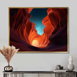 Magical Lower Canyon II - Landscapes Canvas Wall Art