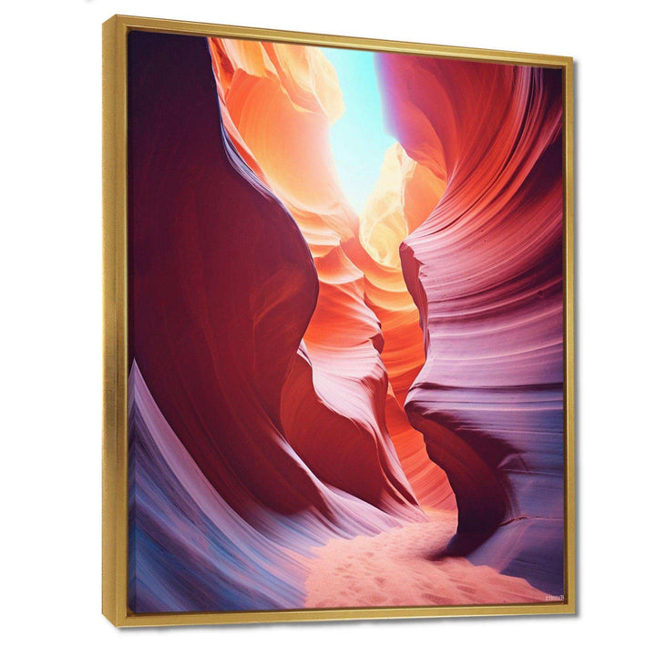 Magical Lower Canyon V - Landscapes Canvas Wall Art