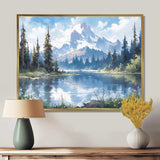 Mountain View Bliss III - Landscapes Canvas Wall Art