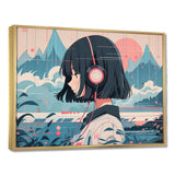 Female Anime Character IV - Fashion Canvas Wall Art