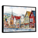 Newfoundland Coastal Vintage II - Landscapes Canvas Wall Art