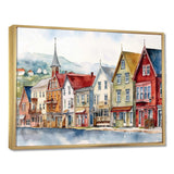 Newfoundland Coastal Vintage II - Landscapes Canvas Wall Art