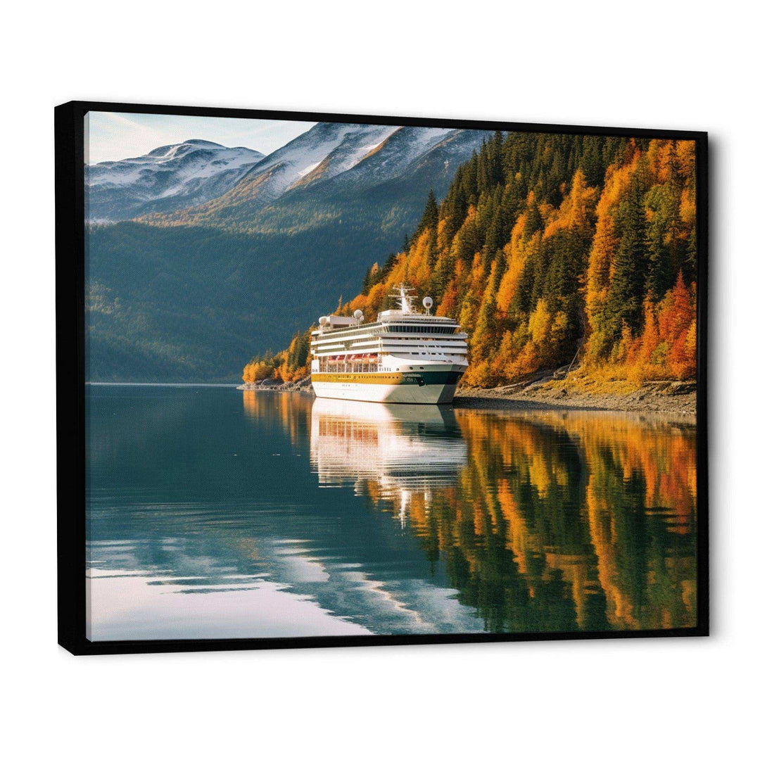 Breathtaking Cruise In Alaska - Landscapes Canvas Wall Art