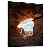 Arizona Canyon Arch National Park II - Landscapes Canvas Wall Art