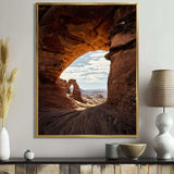 Arizona Canyon Arch National Park II - Landscapes Canvas Wall Art