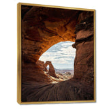 Arizona Canyon Arch National Park II - Landscapes Canvas Wall Art