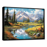 Colorado Mountain Senerity I - Landscapes Canvas Wall Art