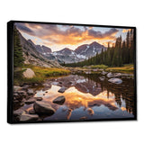 Colorado Mountain Senerity III - Landscapes Canvas Wall Art