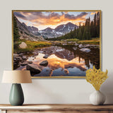 Colorado Mountain Senerity III - Landscapes Canvas Wall Art