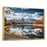 Denver The Majesty Of The Rocky Mountains I - Cityscapes Canvas Wall Art