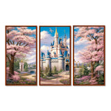 Enchantment Of Castles - Split Panel Canvas Art