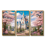Enchantment Of Castles - Split Panel Canvas Art